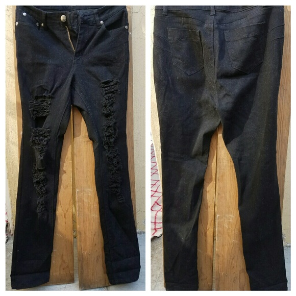 💚💓New Distressed SkinnyJeans - Picture 4 of 6