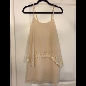 Loose double layer dress