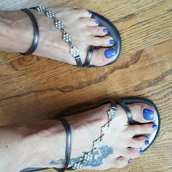 Maltese Shoes - Itailian Jeweled Sandals