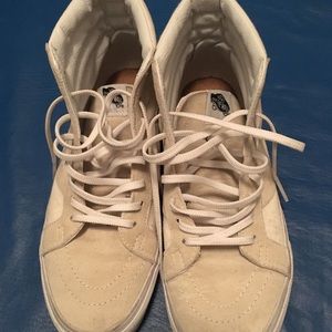 suede beige vans