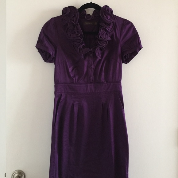 The Limited purple pencil dress