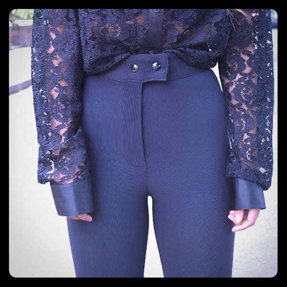 American apparel BLACK RIDING PANTS
