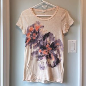 J Crew floral t shirt