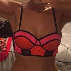 Corset like crop top