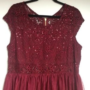 *NOT FOR SALE* Maurices long formal dress