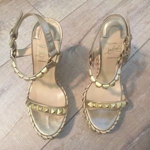 Christian Louboutin wedges