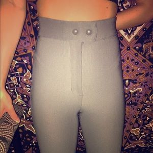 American Apparel Riding Pants GREY