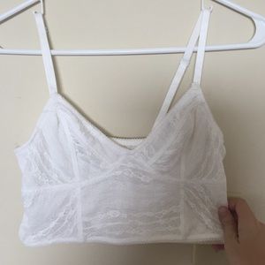 Free People white bralette