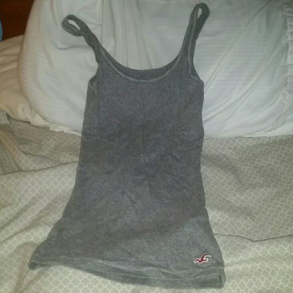 Basic, grey Hollister tank
