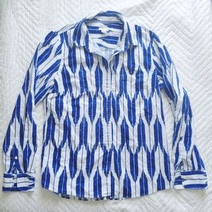 J.Crew Aztec Oxford Button Down