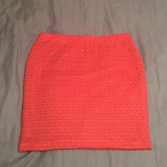Lily White Coral Skirt