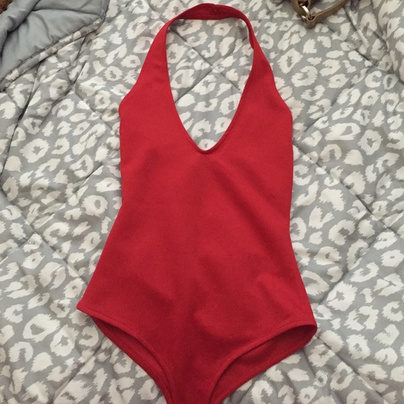 TOBI Halter Bodysuit