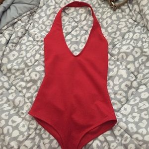 TOBI Halter Bodysuit