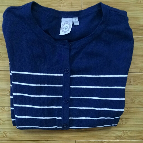 Striped cardigan