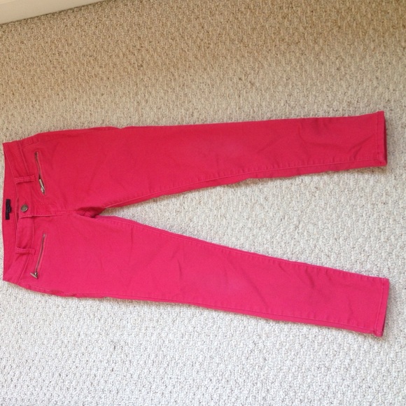 Red Stretchy Jeans