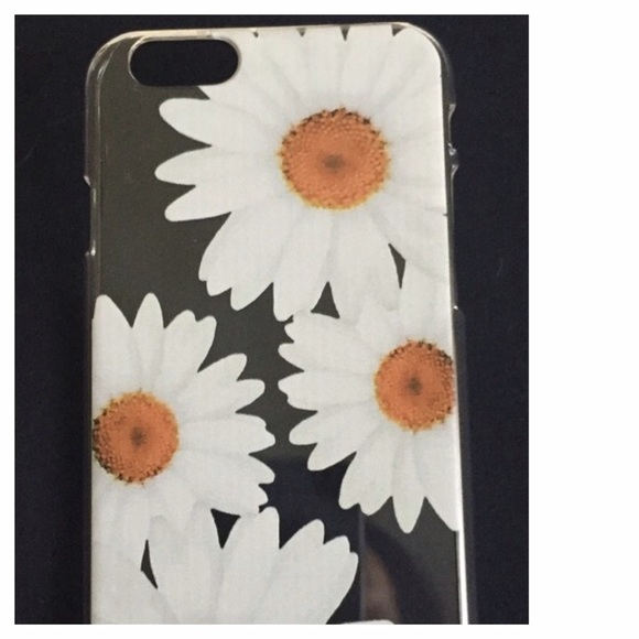 Clear Daisy Cell Phone Cover - Picture 2 of 2