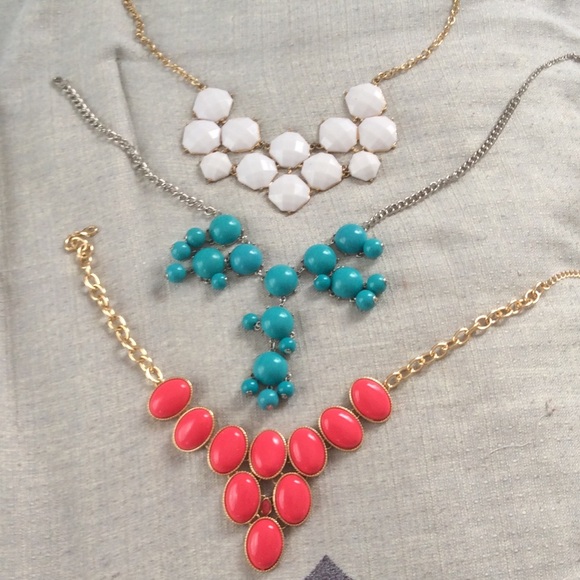 * SOLD * Bubble necklaces- $10 FOR ALL THREE