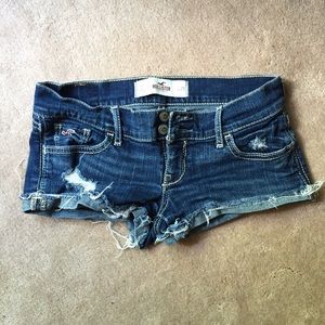 Hollister jean shorts