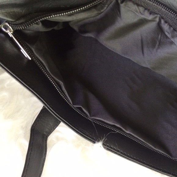 "Under Cover" Faux Vegan Leather Tote - Picture 2 of 3