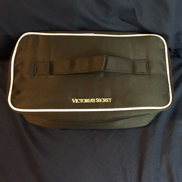 Victoria's Secret silk overnight bra and panty bag