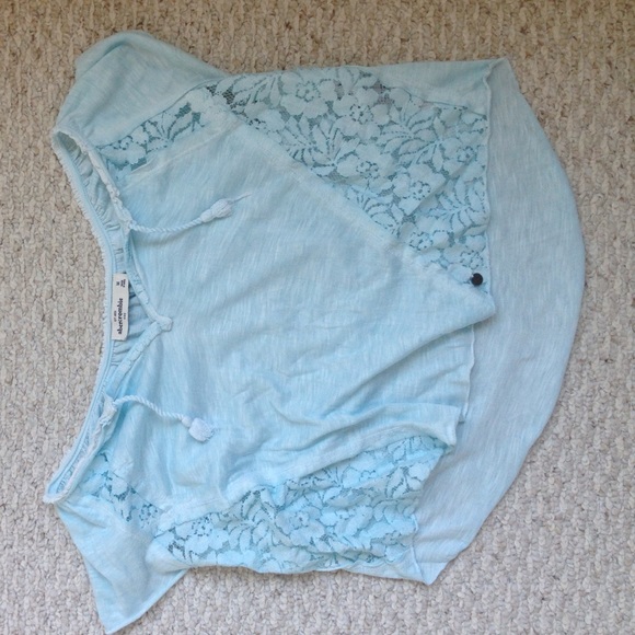 Abercrombie & Fitch Blue Blouse