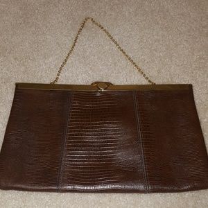 Vintage Leather clutch