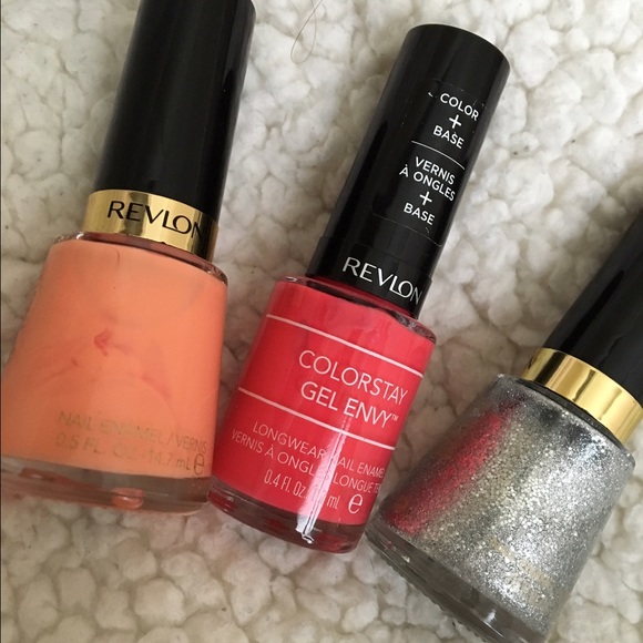 3 Revlon Never Used Nail Polishes