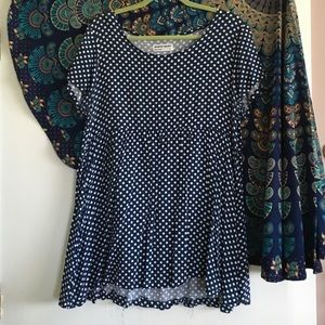 🍉 BOGO Baby doll dress and green suede skirt