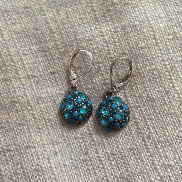 * SOLD * Blue earrings