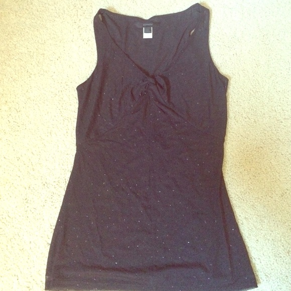 Express sequin top