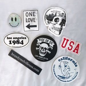 40 Random Brandy Stickers