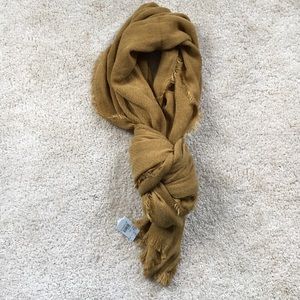 New mustard colored scarf from Buckle