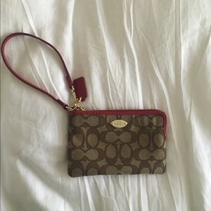 Little Coach Wristlet