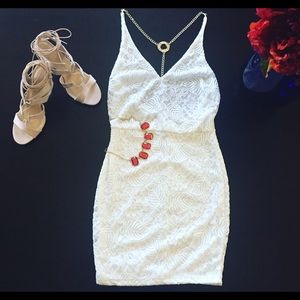 Ivory Lace Dress
