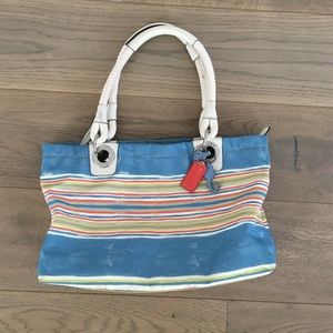 Coach beach bag