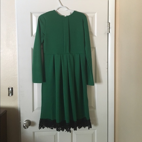 Green dress