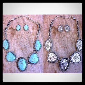 💥Reversible Necklace & Earring Set