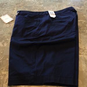 Navy Bermuda Dockers brand shorts