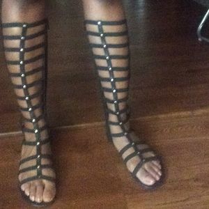 knee high gladiator sandals forever 21