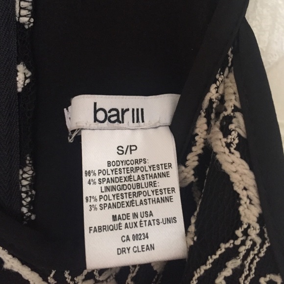 Black and White Halter Skater Dress - Picture 3 of 3