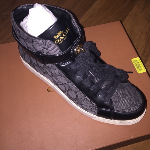 COACH high top tennis