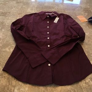 Merlot Dockers Ideal Missy Shirt