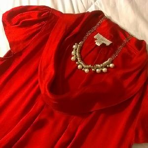 Ann Taylor Loft, cap sleeve  blouse