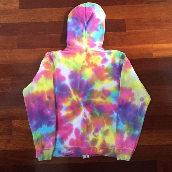Tie-Dye Zip-up Jacket - Picture 2 of 2