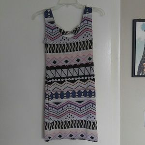 Sexy Bodycon Dress with Bow accent