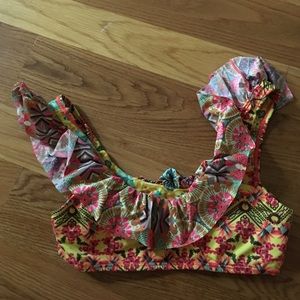 Maaji flutter strap bikini top