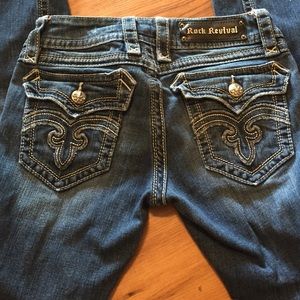 Rock Revival 28 Deborah Boot Jeans