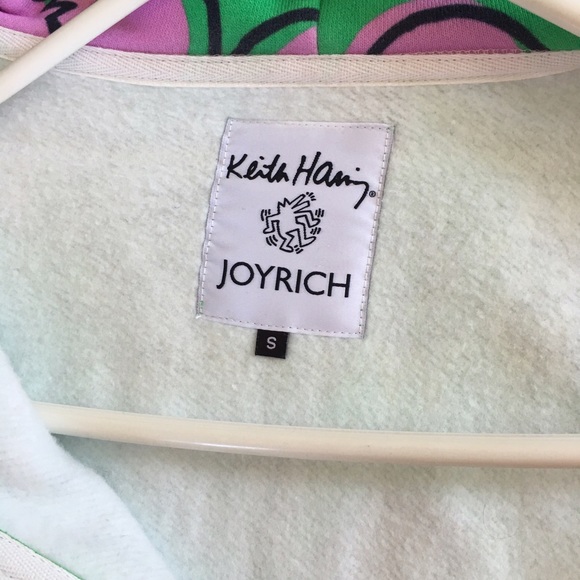 Joyrich x Keith Haring print hoodie jacket - Picture 2 of 3