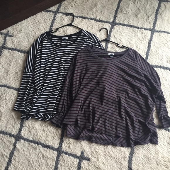 ❌SOLD❌Oversize Striped Tee