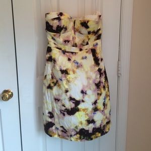 J. Crew cotton strapless dress